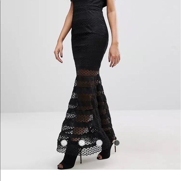 40 NWT JARLO TEGAN MAXI DRESS Sz 4 p2p 13.5 - Picture 5 of 13